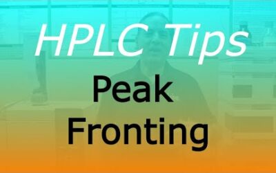 Front Tailing HPLC & GC Peaks