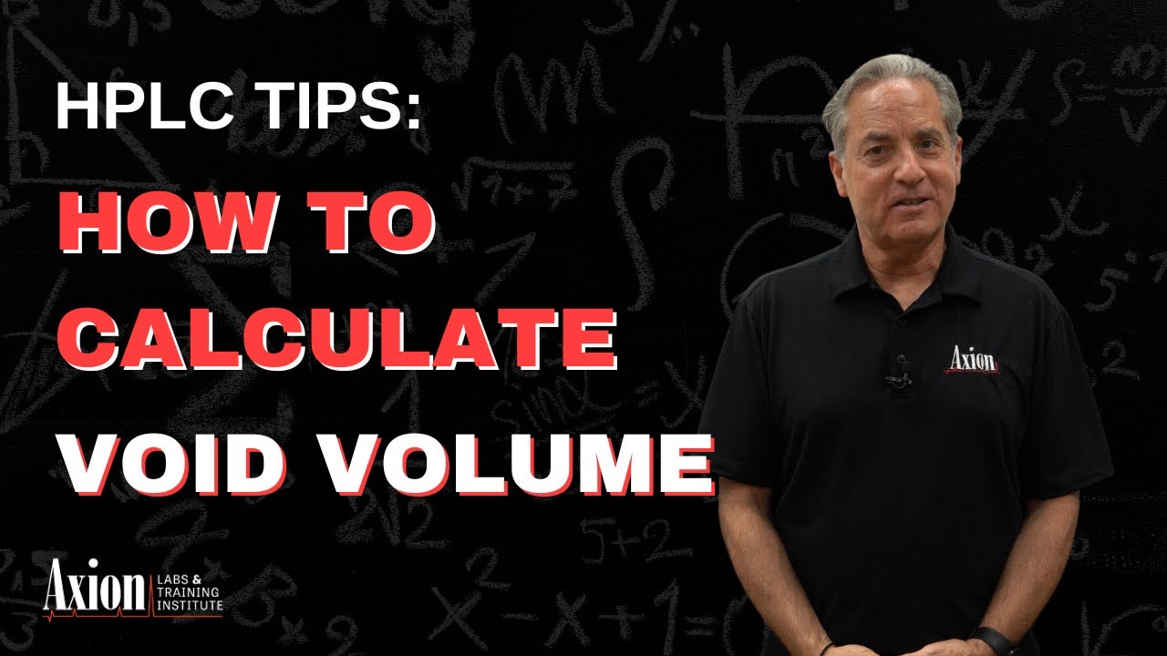 How to calculate void volume in HPLC?