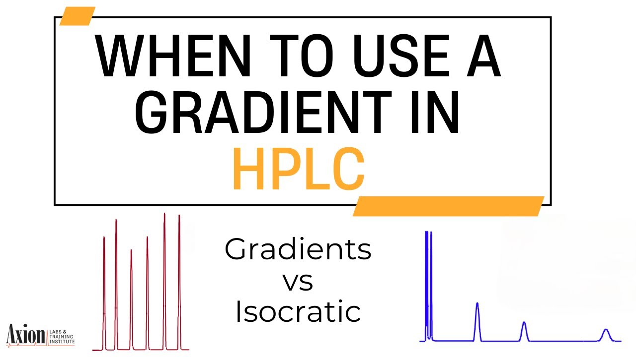 When to use an HPLC gradient?