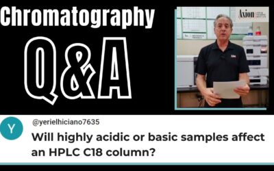 Will Highly Acidic or Basic Samples Affect an HPLC C18 Column?