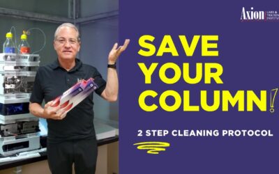 Clean A Reverse-Phase HPLC Column in 2 Simple Steps