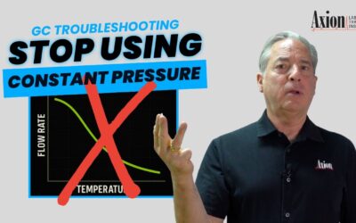 Why Your GC Inlet Total Flow Drops During a Temperature Ramp — And How to Fix It